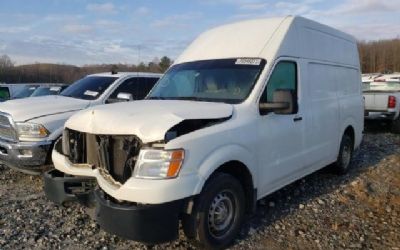 2016 Nissan NV 2500 S High Roof
