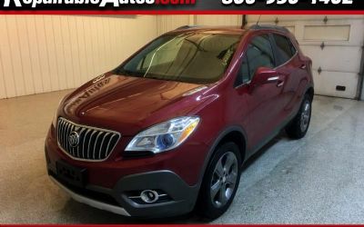 2014 Buick Encore Convenience AWD Repairable Engine Damage
