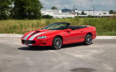 2002 Chevrolet Camaro SS Convertible SLP 35TH Anniversary With Only 1,326 Original Miles
