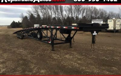 Photo of a 2019 Kaufman Gooseneck Trailer 50FT 3-CAR Trailer- Like New for sale