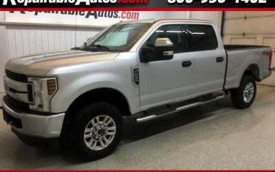 2018 Ford F-250 SD XLT Supercrew 4WD Repaired Rear Damage