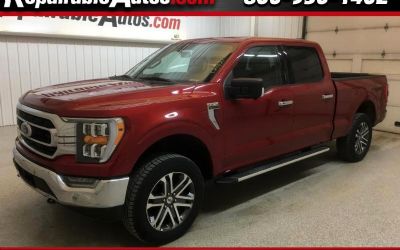 2022 Ford F-150 XLT Supercrew 4WD Repairable Theft Damage