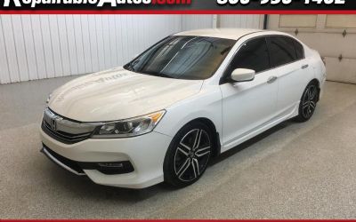 2017 Honda Accord Sport Special Edition Repairable Hail Damage